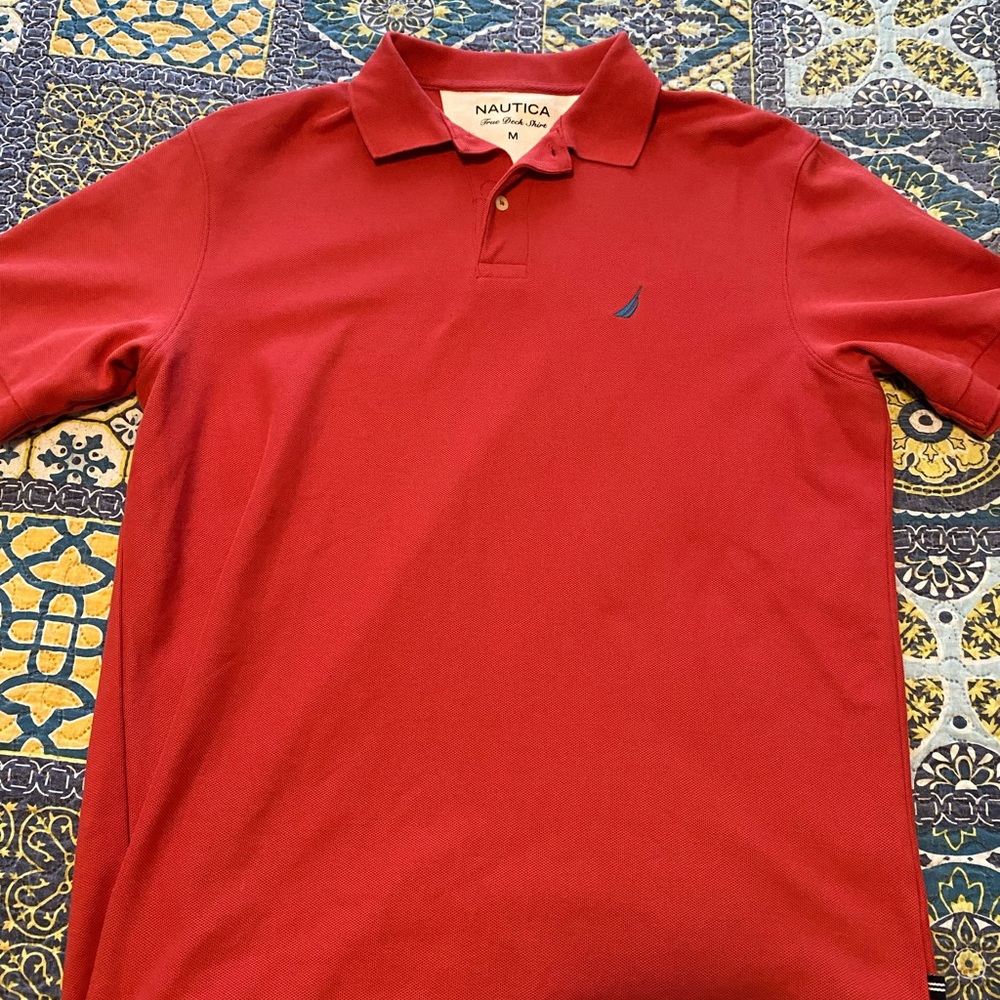 Light red Nautica Polo *PERFECT CONDITION*